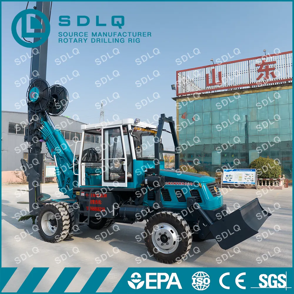 SDLQ High-Efficiency Wheel Rotary Drilling Rig for Fast Setup in City Construction and Ground Stabilization Works