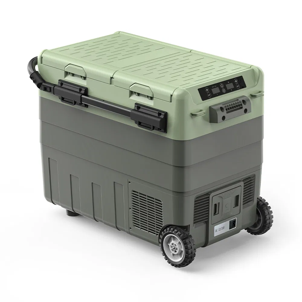 Solar Powered Freezer Fridge Outdoor Mini Cooler Box Car Fridge Refrigerator for Car 12V 24V with Compressor