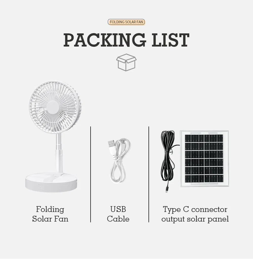 Solar Fan Usage