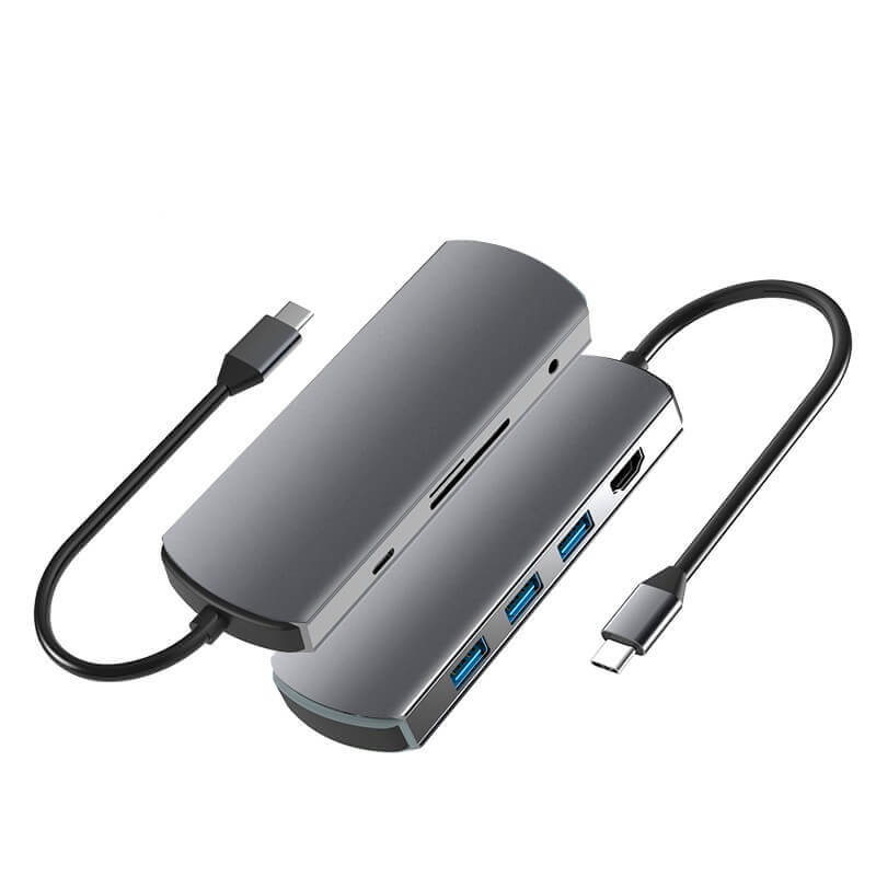 USB-C Docking Station for Dual Monitors &amp; Laptops: 8-in-1 Hub for MacBook PRO/DELL/HP
