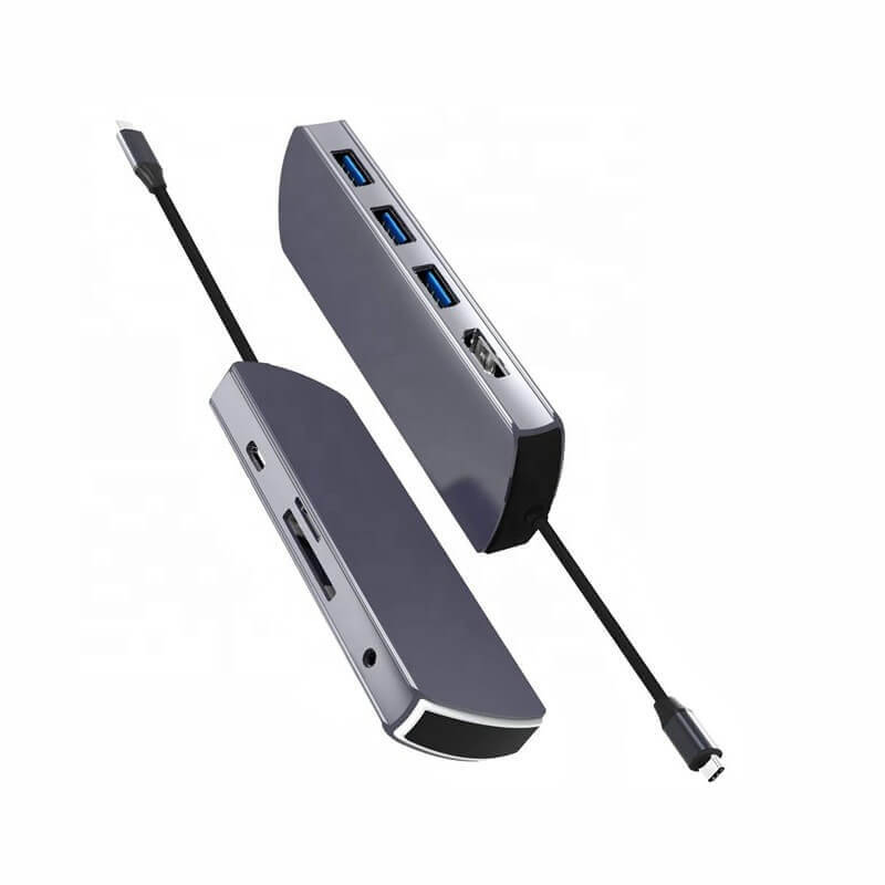 USB-C Docking Station for Dual Monitors &amp; Laptops: 8-in-1 Hub for MacBook PRO/DELL/HP