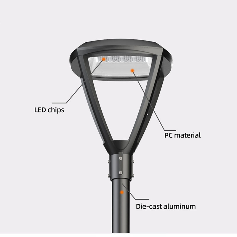 High Quality Manufacturer Price Outdoor Solar Powered Garden Light