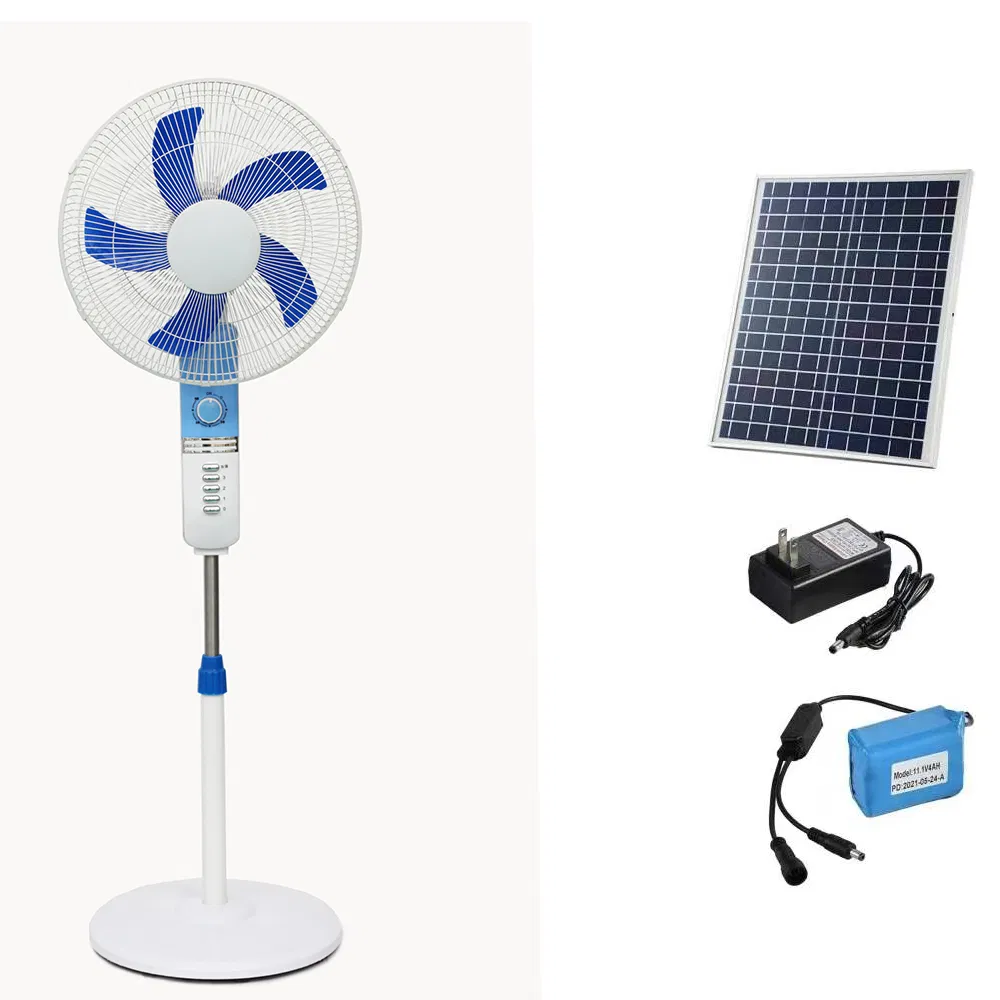12V DC Solar Fan Outdoor Portable Solar Powered Fans Solar Fan DC Fan Electrc Cooling Fan Pedestal Fan