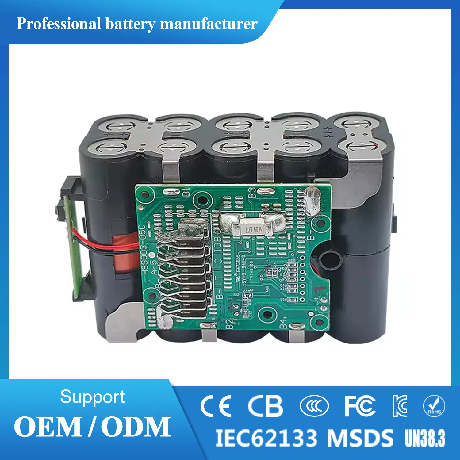 Customized 18650 Lithium Battery Solutions for Power Tools Needs