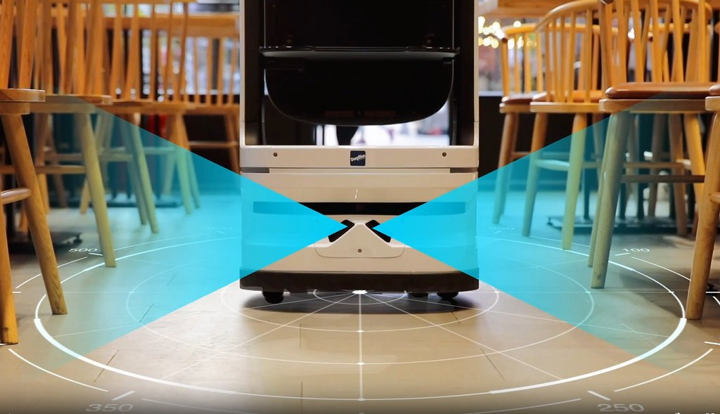 Simple Setup Autonomous Service Robot SLAM Navigation Robot for Indoor Logistics