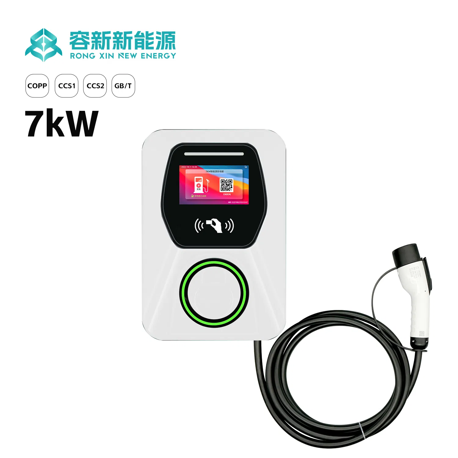 Smart Solar EV Charger: 14kw Automotive AC Charging Station Solution