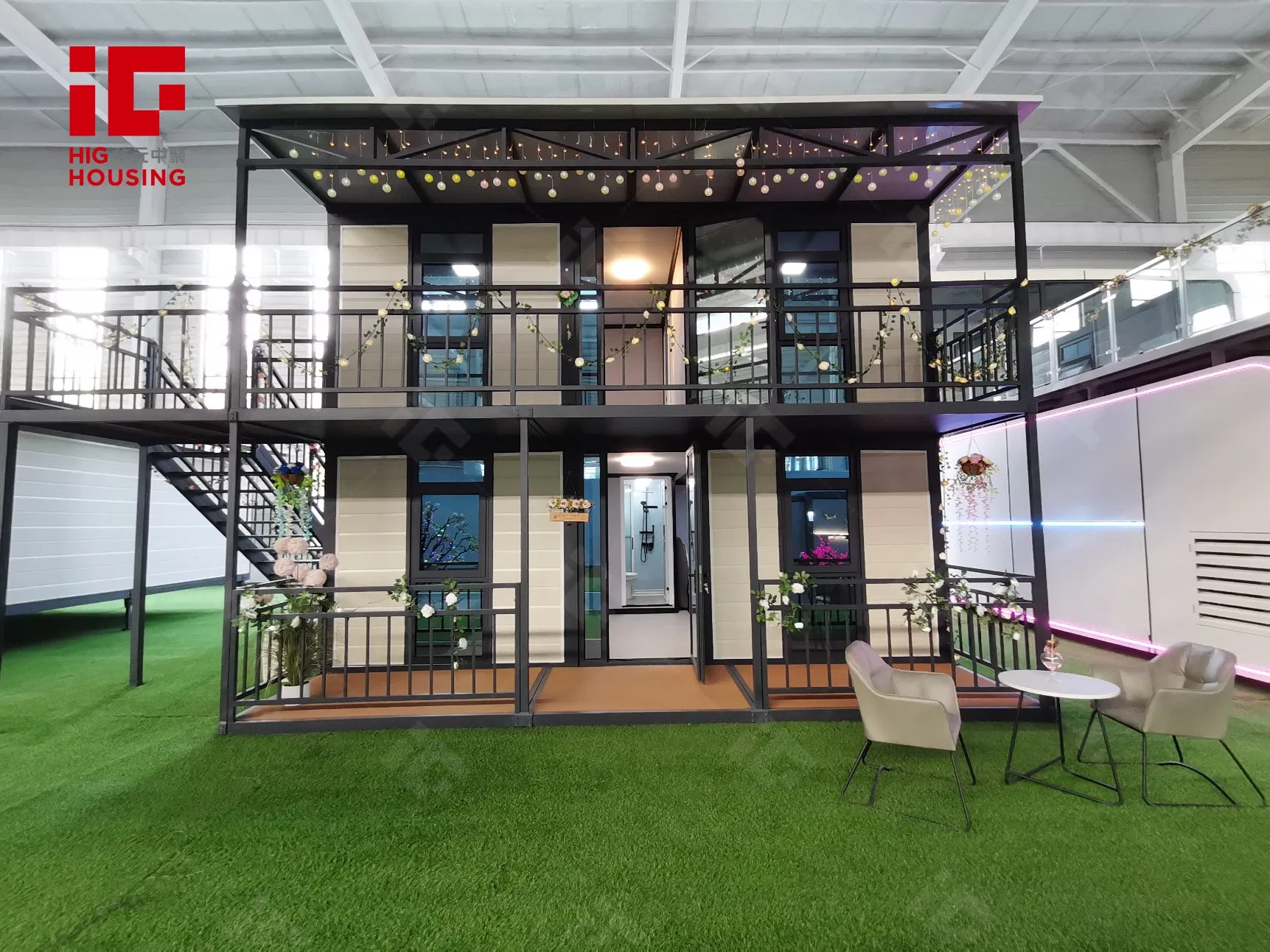 2 Story off Grid Ready Made Luxury Expandable Prefab Container Homes for Sale Luxury Prefab House Prefab Villa House Customized Container House