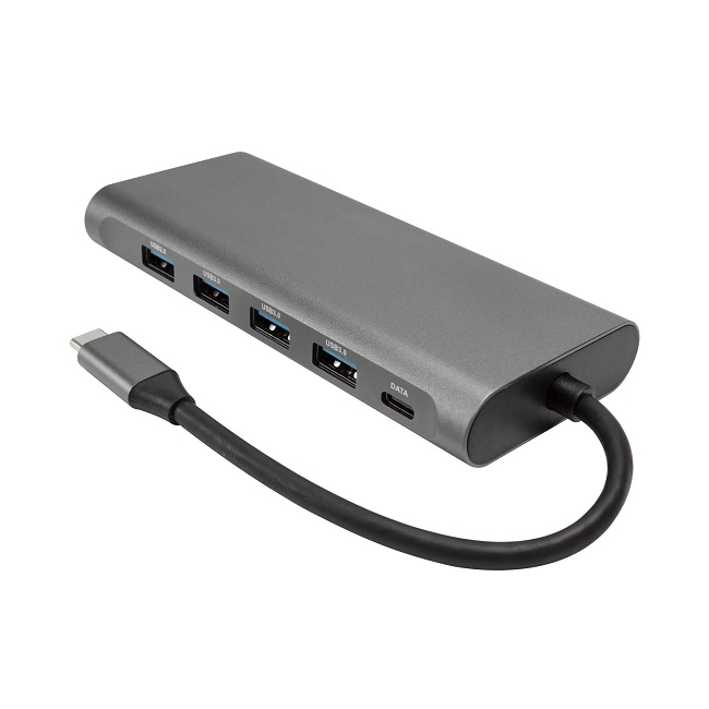 12-in-1 USB C Hub Docking Station with Ethernet/USB 3.0/Pd/HDMI/SD/TF/Audio Ports