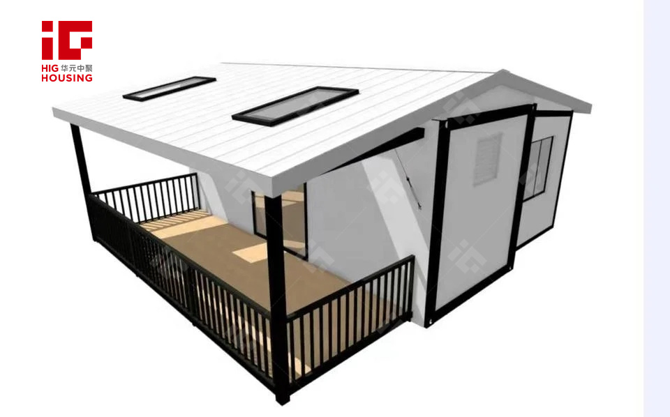 Ready Made Luxury Modern Prefab Villa Shipping Portable Expandable Container House 2 3 4 5 Bedroom Mobile Tiny Home