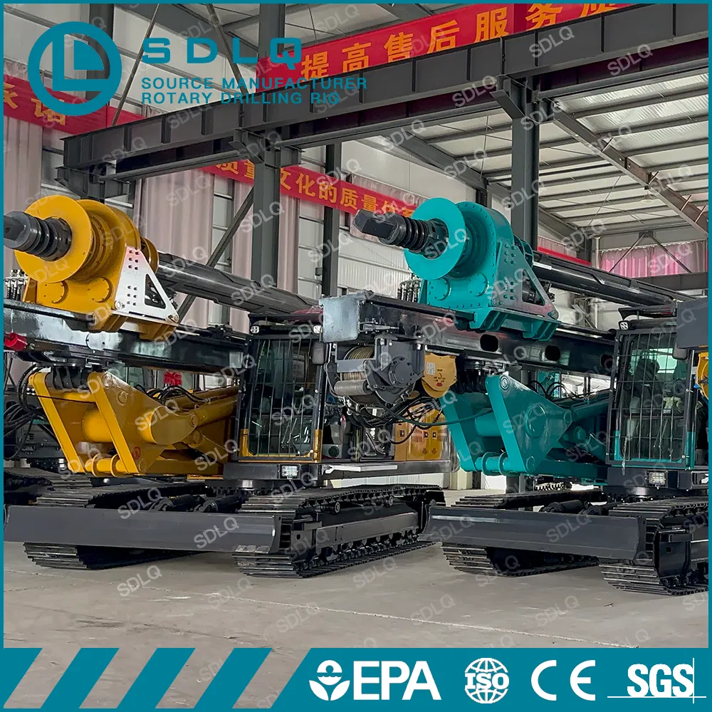 SDLQ LQR-80 15m Crawler Rotary Drilling Rig – High Efficiency for Foundation Work