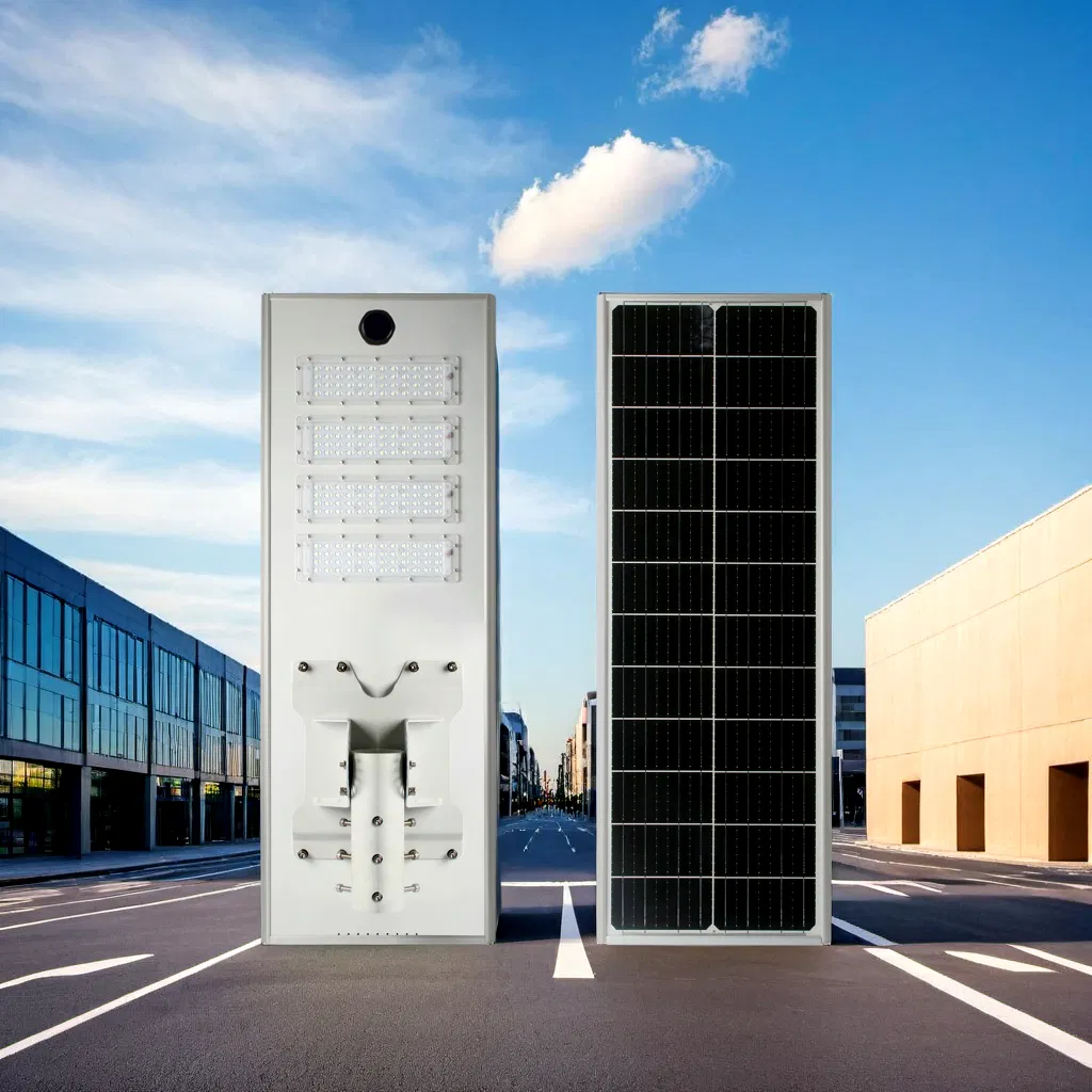 Sustainable Solar-Powered LED Street Light for Outdoor Use