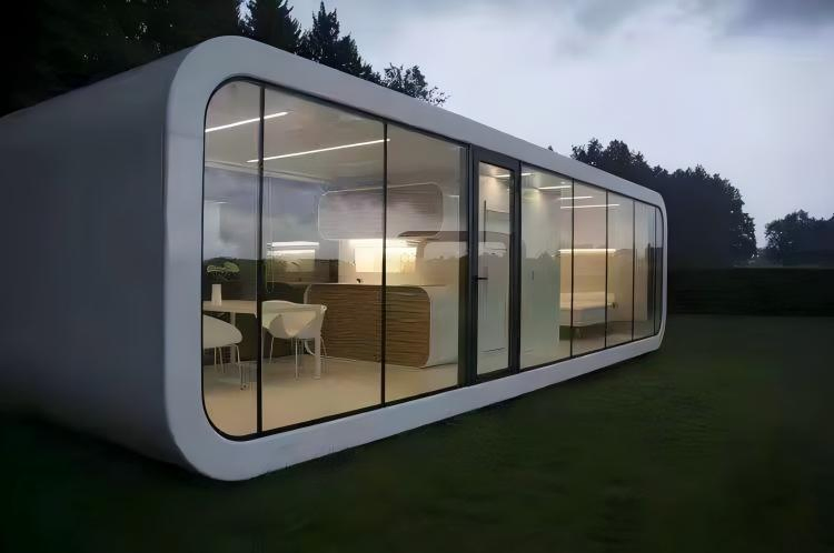 Eco-Friendly Prefabricated Hotel Featuring Advanced IoT Smart Home Technology