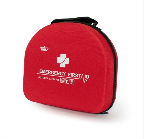 Ori-Power Portable Emergency First Aid Kit, Red EVA Hard Case for Outdoor, Trave Safety