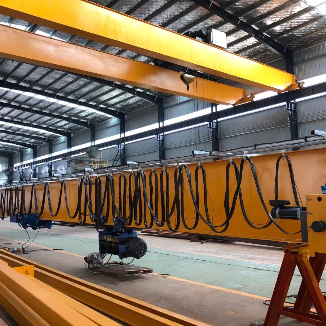 Customized 5ton European Single Girder Overhead Crane with Wire Rope Hoist