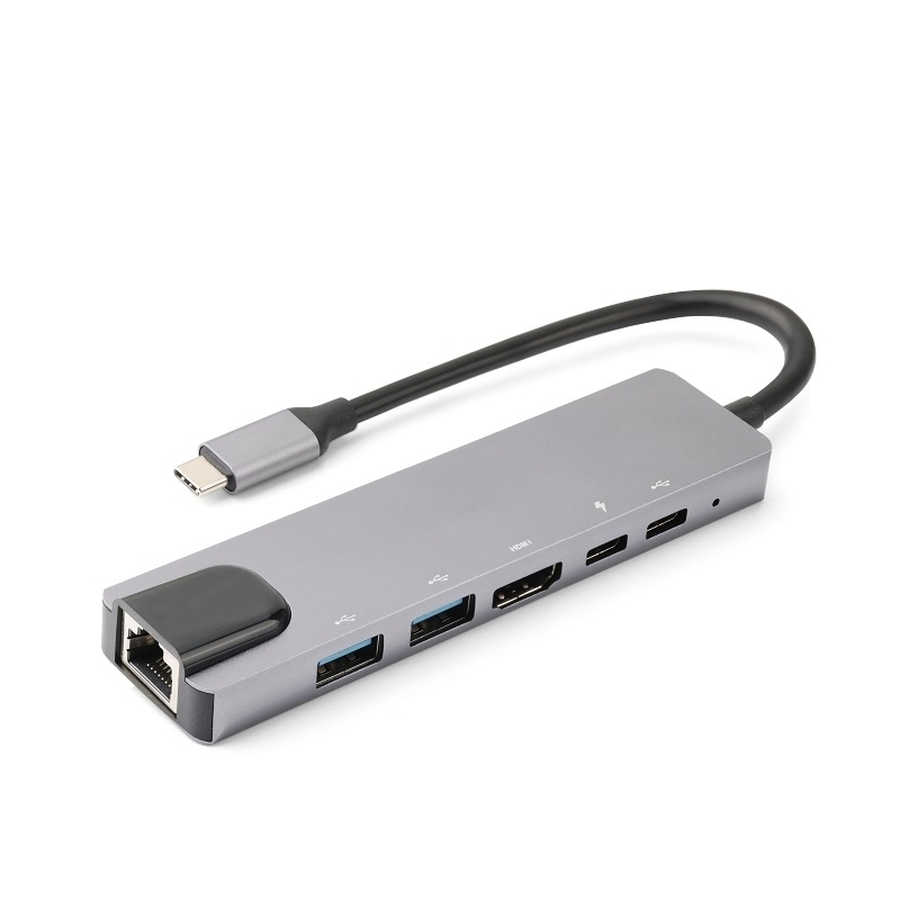 High Quality 480Mbps USB Port Aluminum Hub Fou Various Electronic Devices