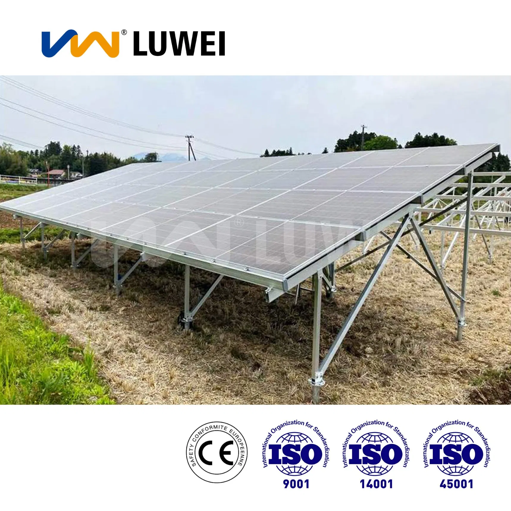 Luwei 50kw Customized Solar Ground Solutions for off-Grid Power