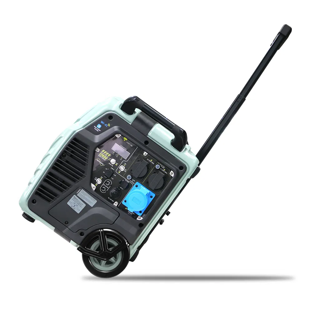 6000W Portable Solar Powered Generator Outdoor Emergency Power Supply