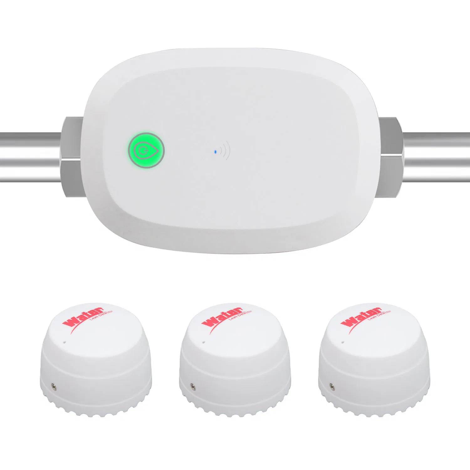 WiFi Water Leakage Senor System Equipment Water Leak Detect for Home Security Smart Water Shut off Valve
