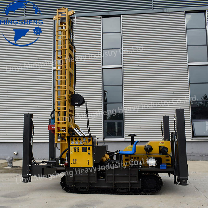 Msd300s Water Well Drilling Rig for Geothermal Drilling Professional Water Well Drilling Rig 6.6m One-Time Advance for Reduced Setup Time