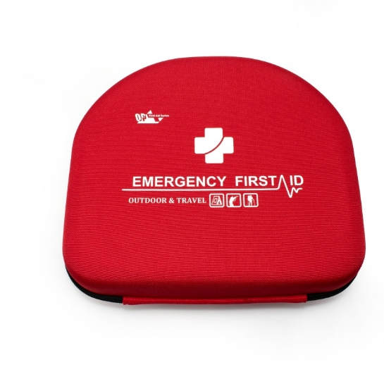 Ori-Power Portable Emergency First Aid Kit, Red EVA Hard Case for Outdoor, Trave Safety