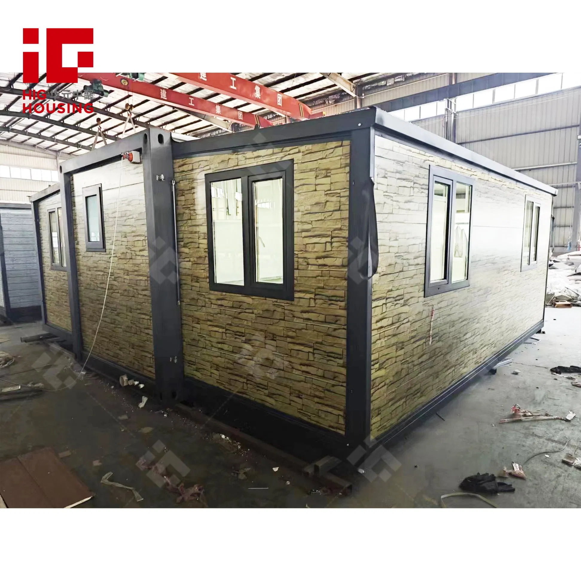 High Quality Prefab Expanding Container Houses Portable Foldable Tiny Home