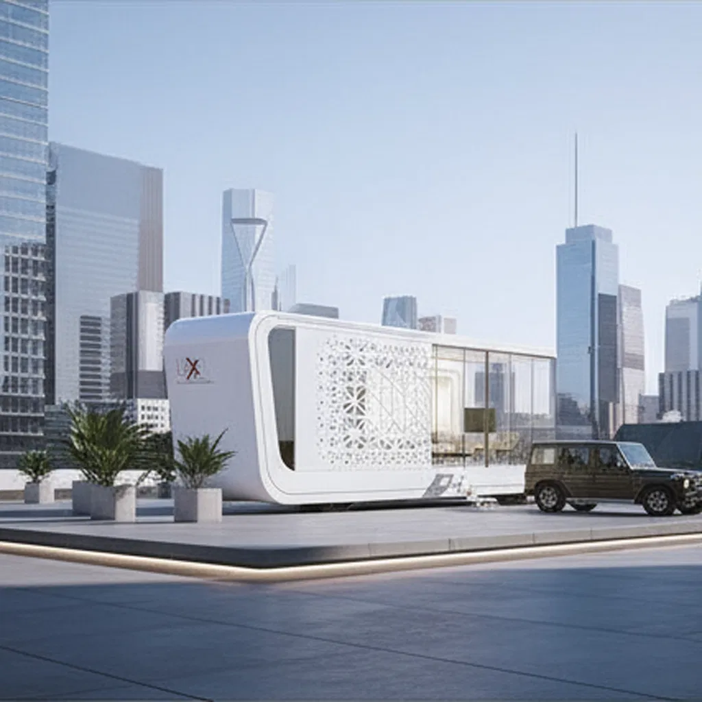 Stylish 3D Printed Modular Home for Luxurious Hotel Stays