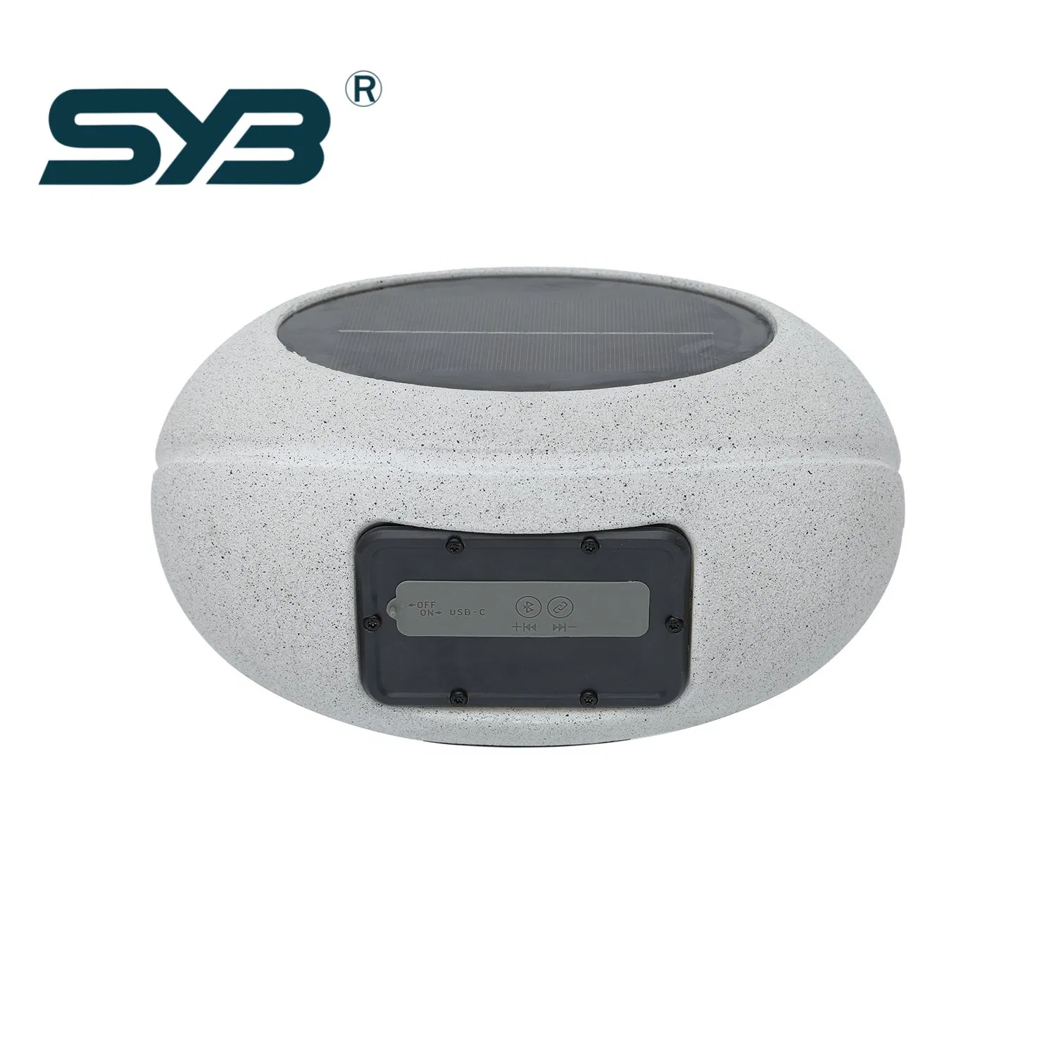 Multi Functional 10W Solar Powered Glowing Outdoor Speaker for Patio Use