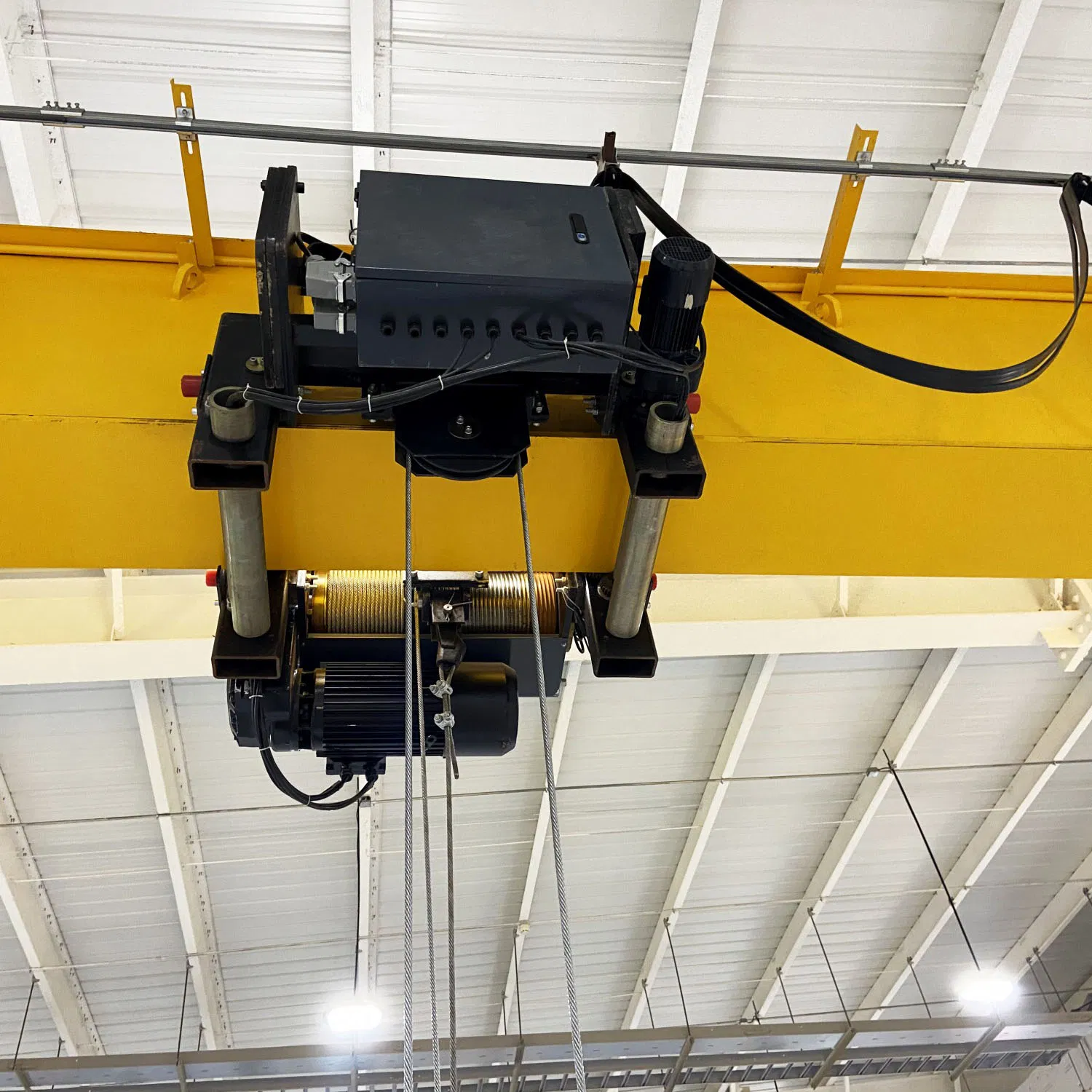 Customized 5ton European Single Girder Overhead Crane with Wire Rope Hoist