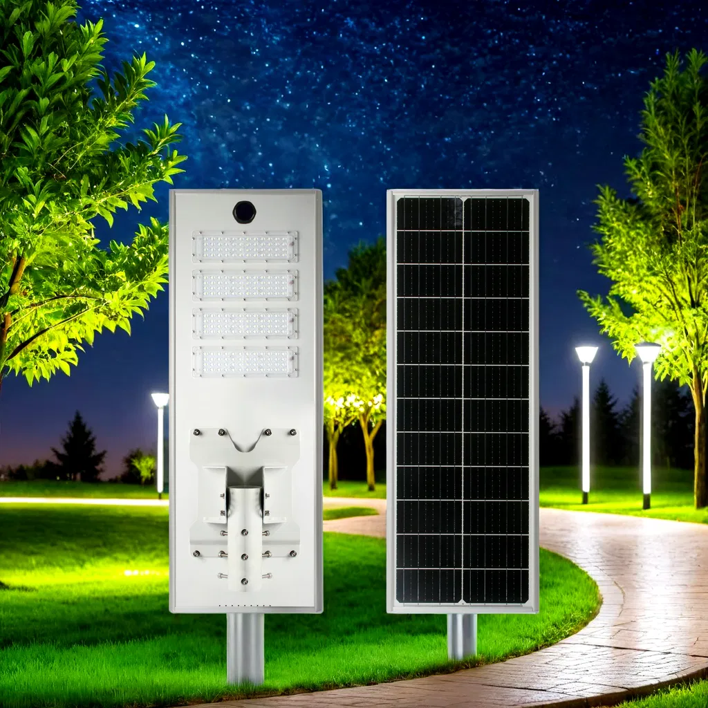 Sustainable Solar-Powered LED Street Light for Outdoor Use