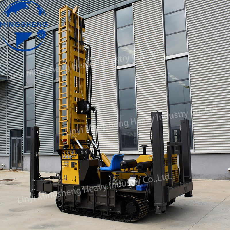 Msd300s Water Well Drilling Rig for Geothermal Drilling Professional Water Well Drilling Rig 6.6m One-Time Advance for Reduced Setup Time