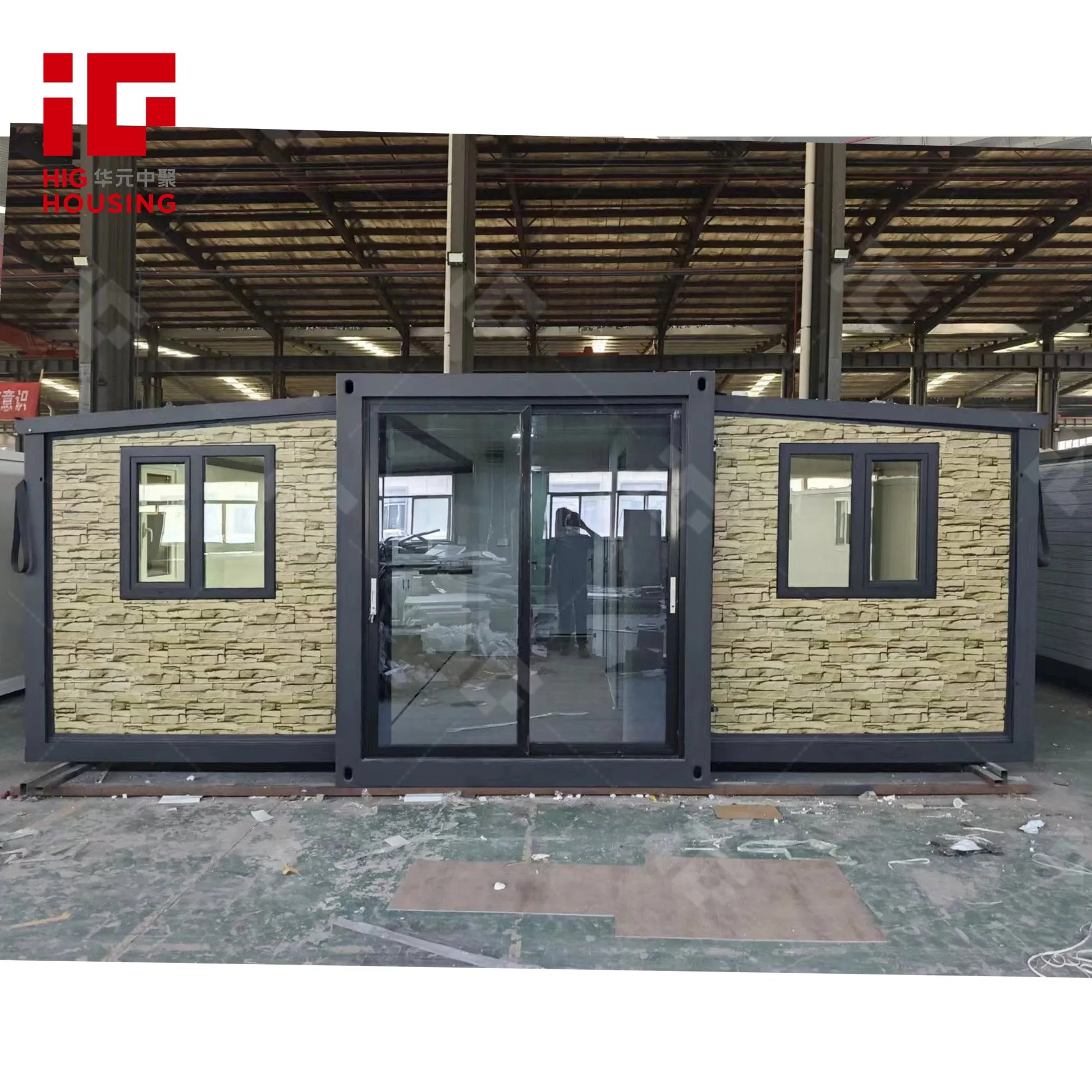 High Quality Prefab Expanding Container Houses Portable Foldable Tiny Home