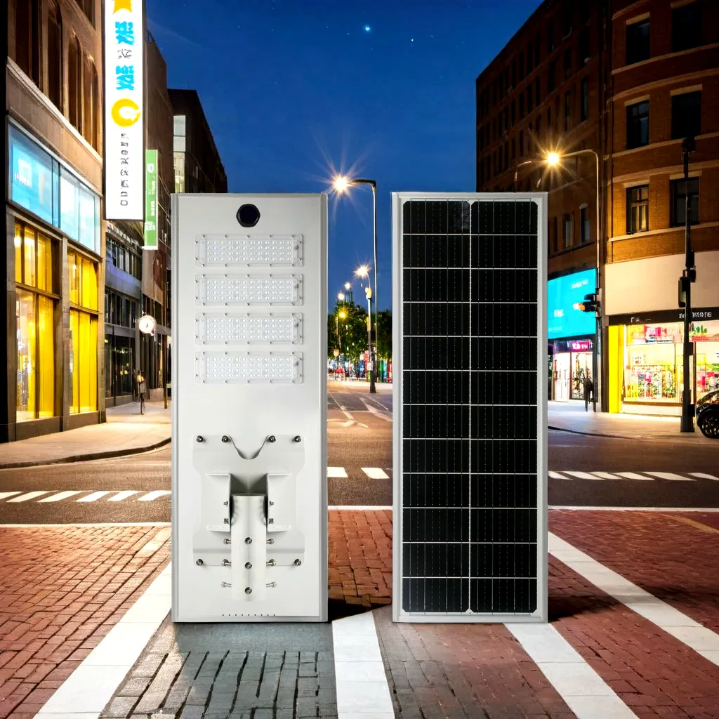 Sustainable Solar-Powered LED Street Light for Outdoor Use