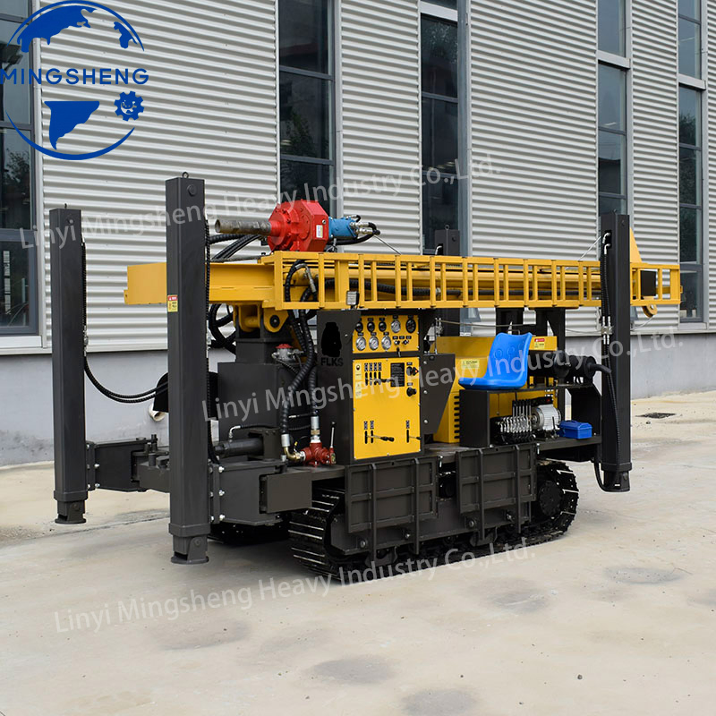 Msd300s Water Well Drilling Rig for Geothermal Drilling Professional Water Well Drilling Rig 6.6m One-Time Advance for Reduced Setup Time