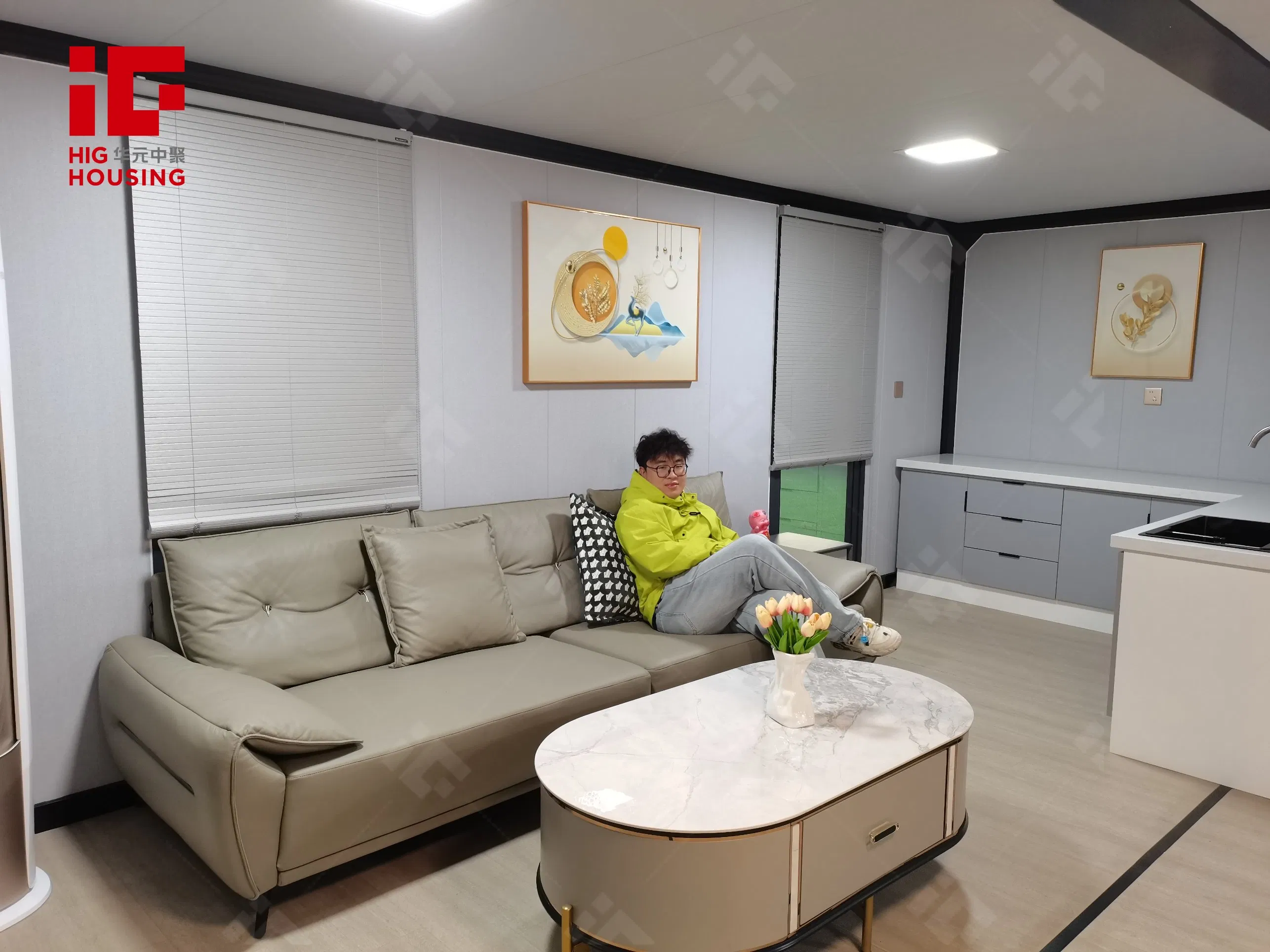 2 Story off Grid Ready Made Luxury Expandable Prefab Container Homes for Sale Luxury Prefab House Prefab Villa House Customized Container House