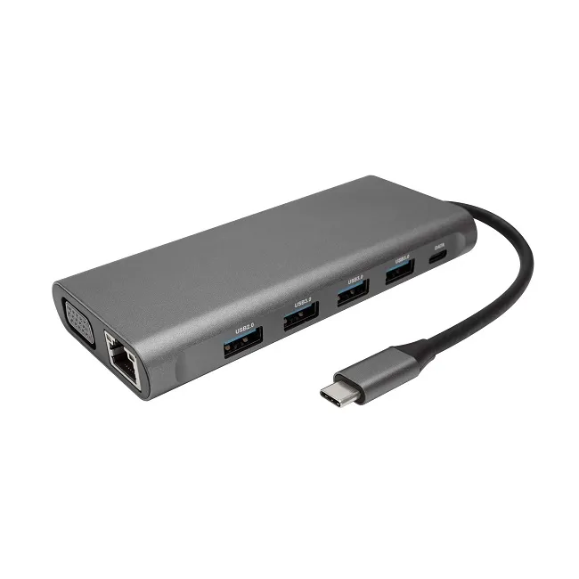 12-in-1 USB C Hub Docking Station Overview