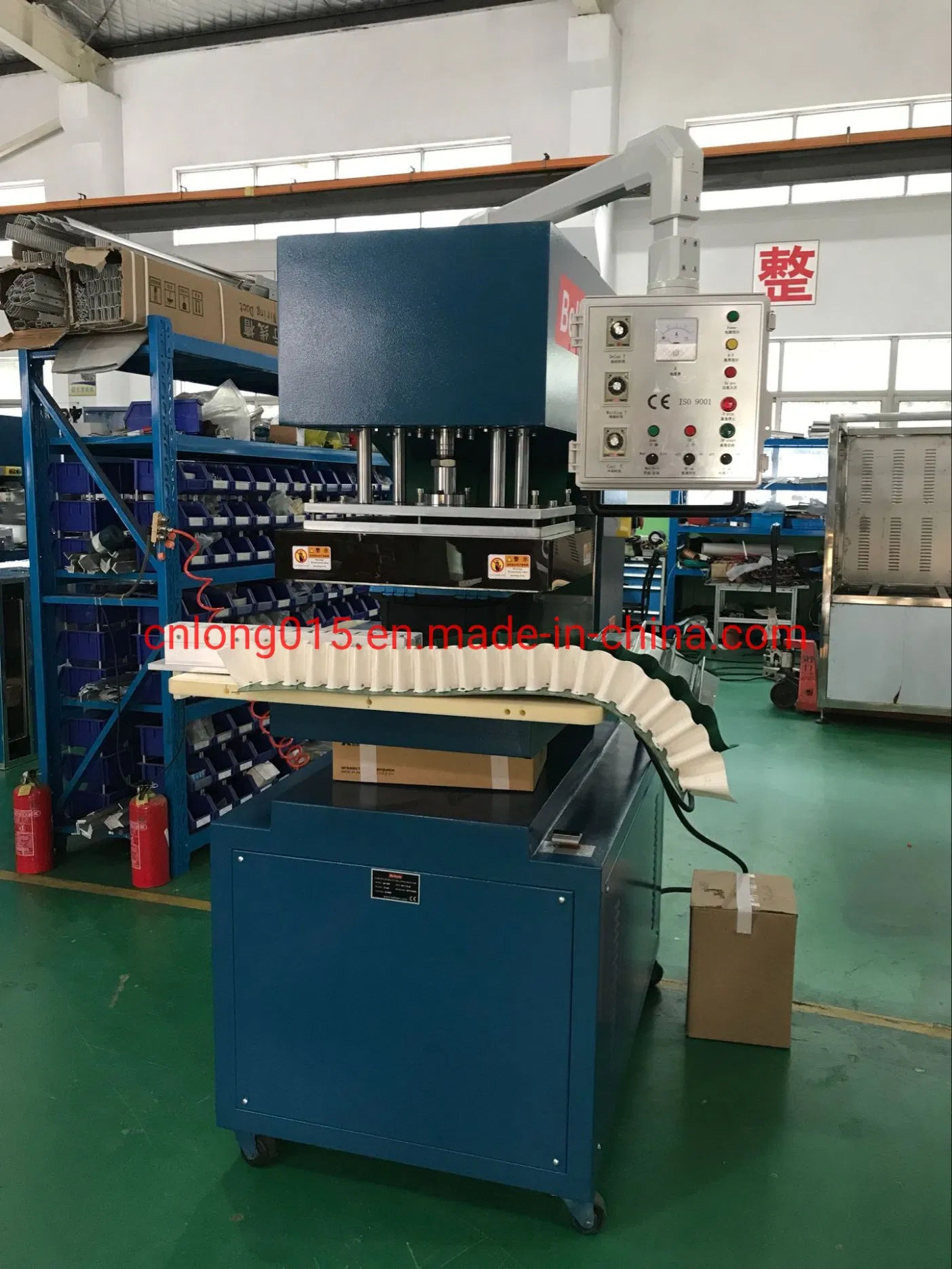 High Frequency Cleat Sidewall Belt Welding Machine for Conveyor Belt