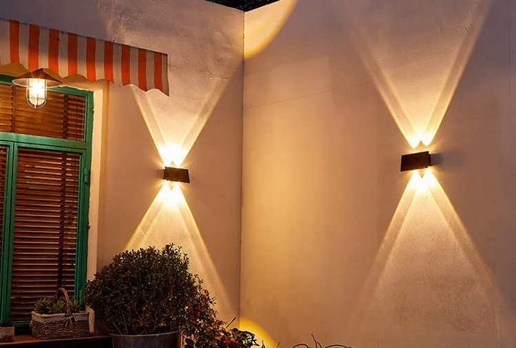 Solar Wall Wash Light Details