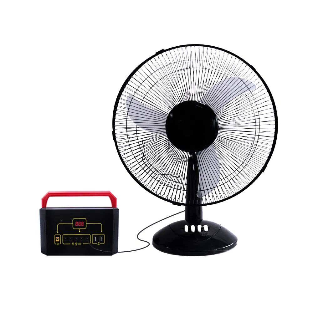 Solar Power Energy Home Application System Run DC TV and Fan