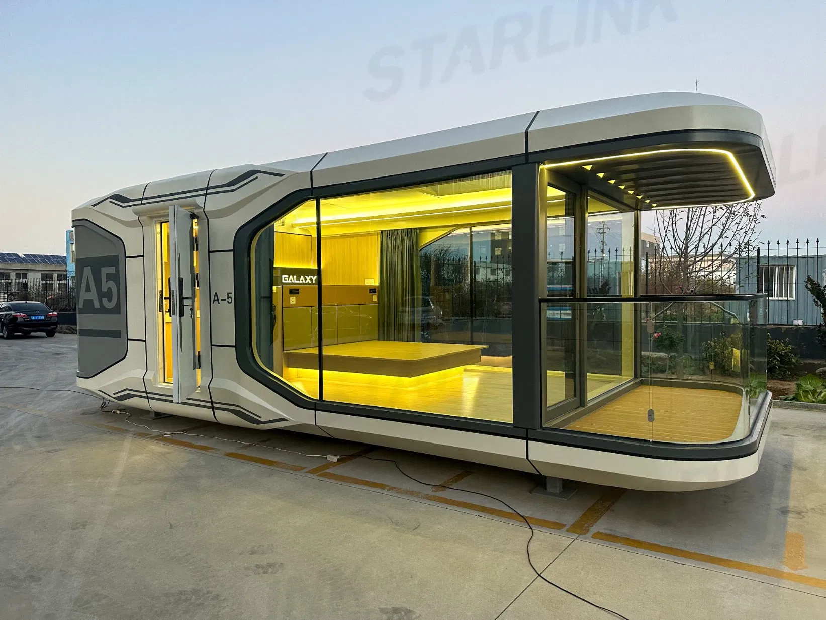 Starlink Eco-Friendly Capsule Home A5 for Modern Living