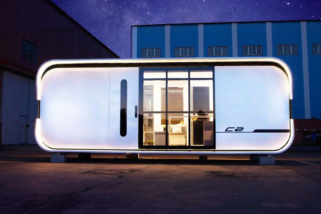 Eco-Friendly Prefabricated Hotel Featuring Advanced IoT Smart Home Technology