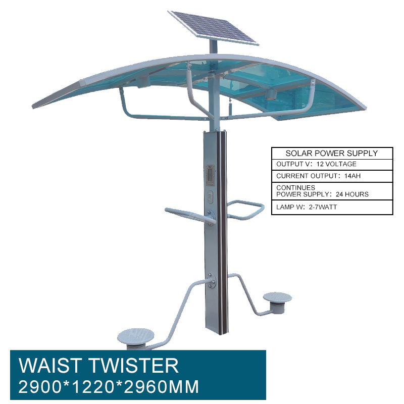 Customized Solar-Powered Smart Fitness Equipment Outdoor Fitness Equipment