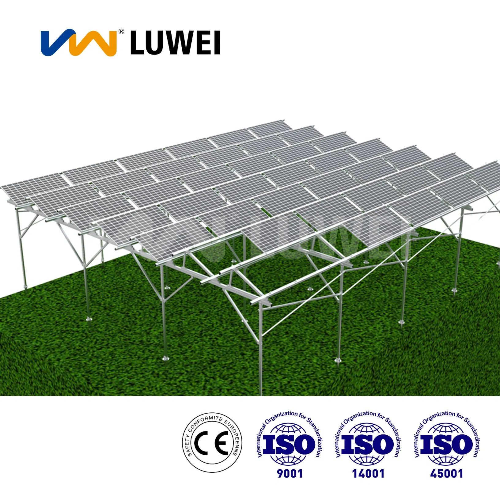 Luwei 50kw Customized Solar Ground Solutions for off-Grid Power