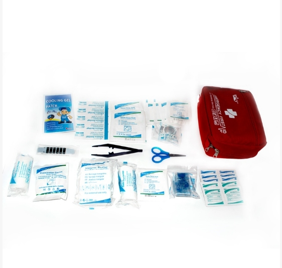 Ori-Power Red Emergency First Aid Kit, Portable Medical Bag for Outdoor