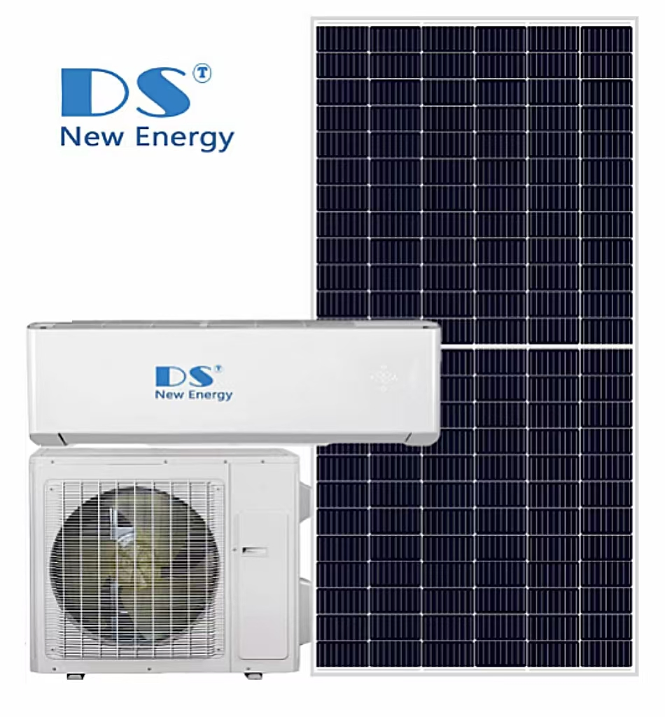 18000BTU Hybrid AC DC Solar Air Conditioner House Wall-Mounted