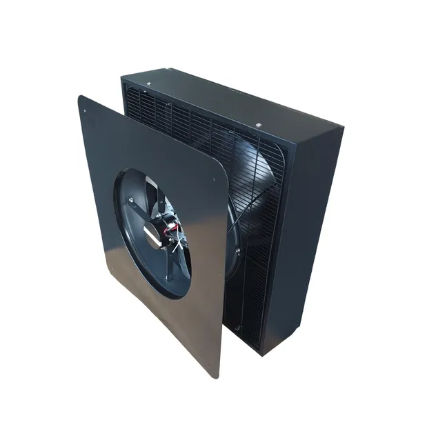 Solar Powered Fan Angle View