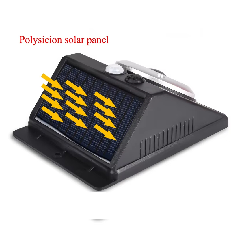 Brightenlux Outdoor Wireless Security Lights Solar Powered Garden Wall Lights Motion Sensor