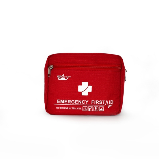 Ori-Power Red Emergency First Aid Kit, Portable Medical Bag for Outdoor