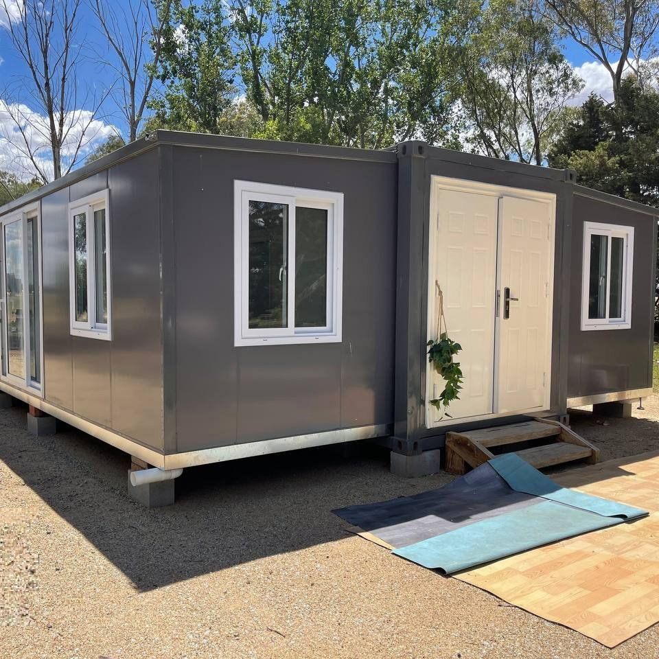 20FT Australian Modern Prefabricated Container House Luxury Expandable Houses / Granny Tiny Homes