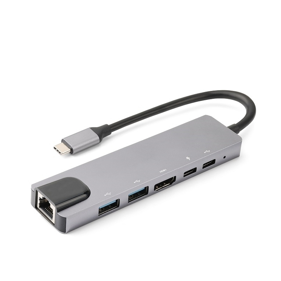 High Quality 480Mbps USB Port Aluminum Hub Fou Various Electronic Devices