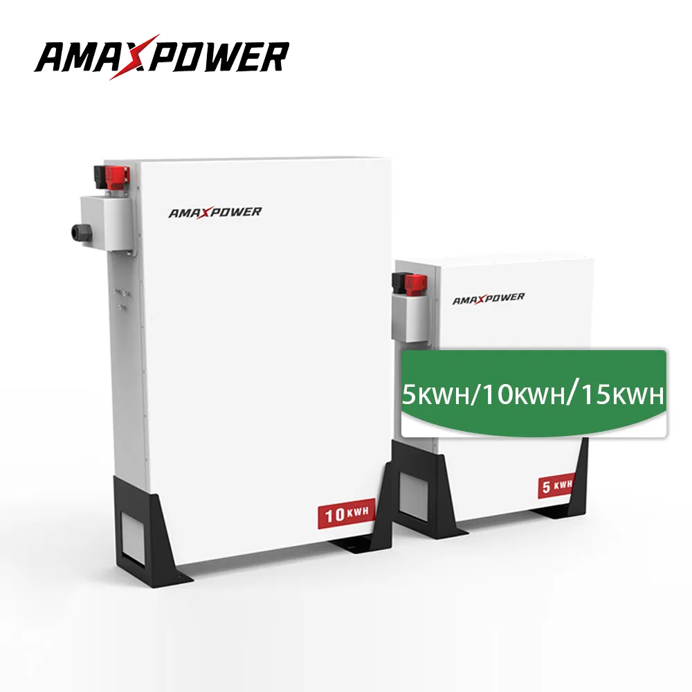 Amaxpower 51.2V 5/10/15kw off Grid Solar Cell Energy Storage Station System Wall-Mounted LiFePO4 Lituium Battery for UPS Backup Power Supply